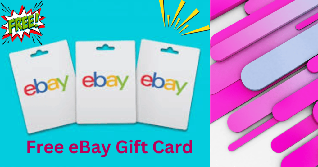 free eBay Gift card